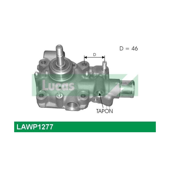 Vandens siurblys, variklio aušinimas LUCAS LAWP1277