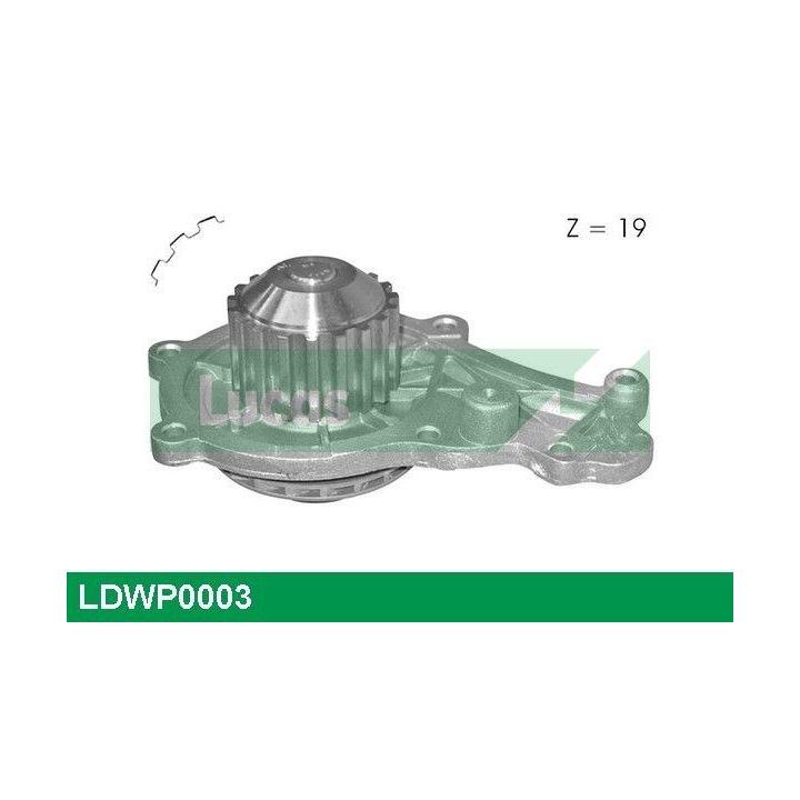 Vandens siurblys, variklio aušinimas LUCAS LDWP0003