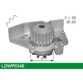 Vandens siurblys, variklio aušinimas LUCAS LDWP0348