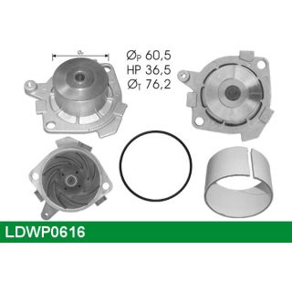 Vandens siurblys, variklio aušinimas LUCAS LDWP0616