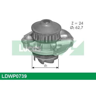 Vandens siurblys, variklio aušinimas LUCAS LDWP0739