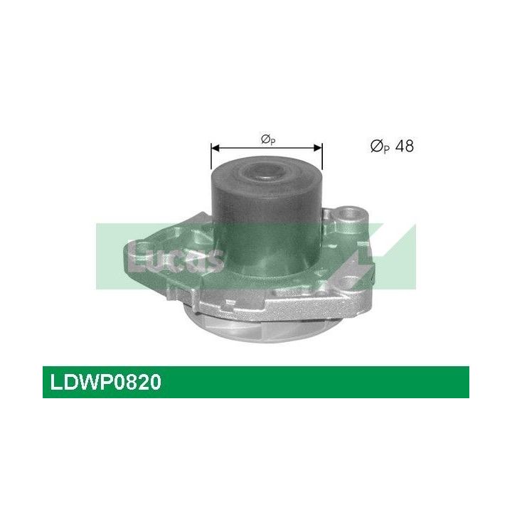 Vandens siurblys, variklio aušinimas LUCAS LDWP0820