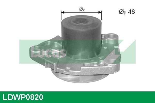 Vandens siurblys, variklio aušinimas LUCAS LDWP0820