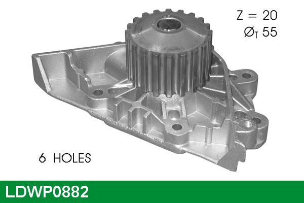 Vandens siurblys, variklio aušinimas LUCAS LDWP0882
