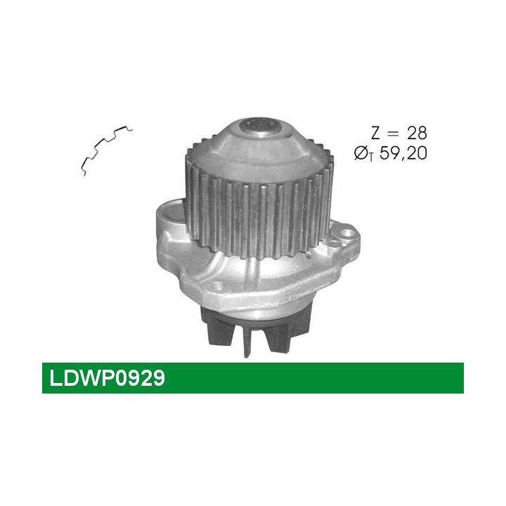 Vandens siurblys, variklio aušinimas LUCAS LDWP0929