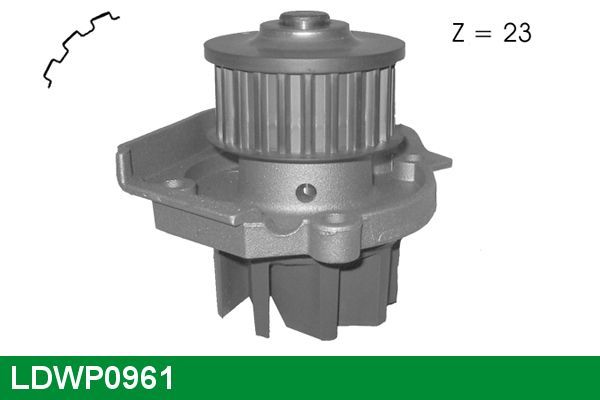 Vandens siurblys, variklio aušinimas LUCAS LDWP0961