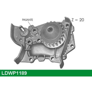 Vandens siurblys, variklio aušinimas LUCAS LDWP1189