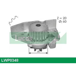 Vandens siurblys, variklio aušinimas LUCAS LWP0348