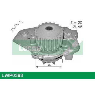 Vandens siurblys, variklio aušinimas LUCAS LWP0393
