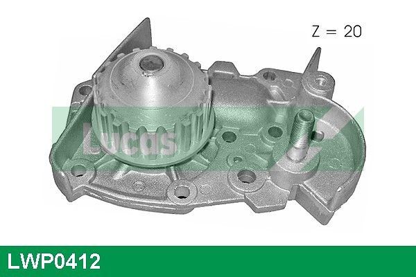 Vandens siurblys, variklio aušinimas LUCAS LWP0412