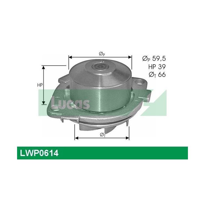 Vandens siurblys, variklio aušinimas LUCAS LWP0614