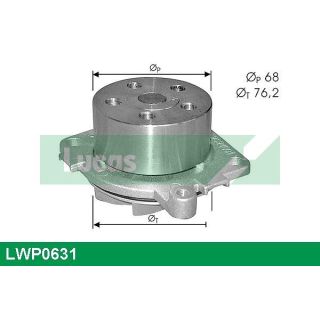 Vandens siurblys, variklio aušinimas LUCAS LWP0631