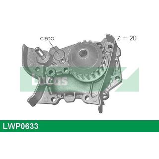 Vandens siurblys, variklio aušinimas LUCAS LWP0633