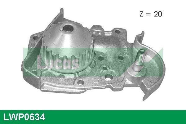 Vandens siurblys, variklio aušinimas LUCAS LWP0634