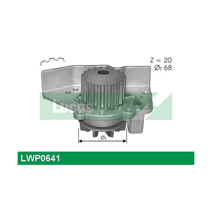 Vandens siurblys, variklio aušinimas LUCAS LWP0641