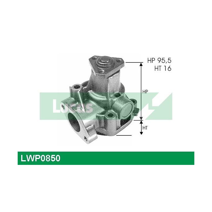Vandens siurblys, variklio aušinimas LUCAS LWP0850