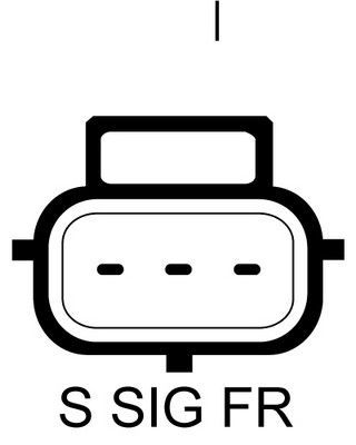 Kintamosios srovės generatorius DRI 2191641502