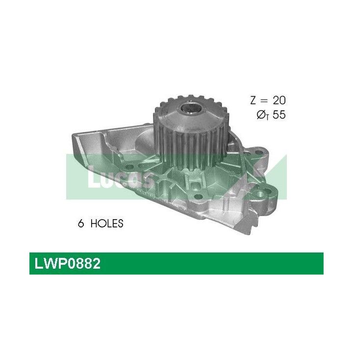 Vandens siurblys, variklio aušinimas LUCAS LWP0882