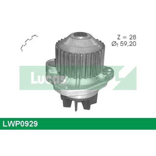Vandens siurblys, variklio aušinimas LUCAS LWP0929