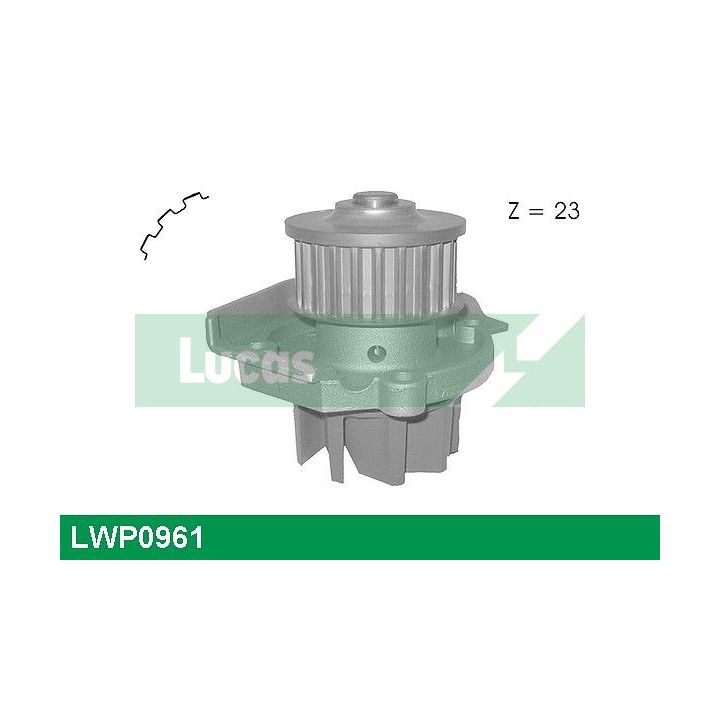 Vandens siurblys, variklio aušinimas LUCAS LWP0961