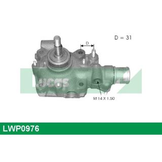 Vandens siurblys, variklio aušinimas LUCAS LWP0976