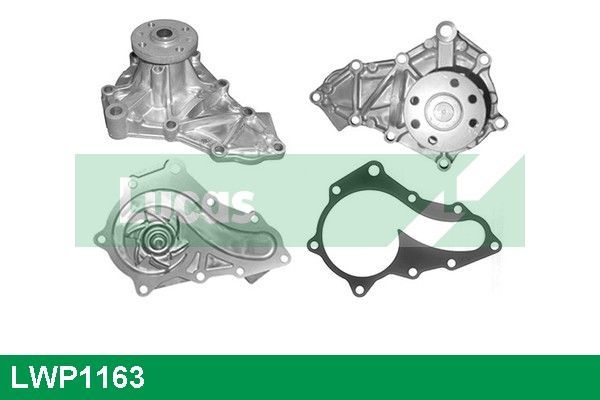 Vandens siurblys, variklio aušinimas LUCAS LWP1163