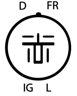 Kintamosios srovės generatorius DRI 222117602