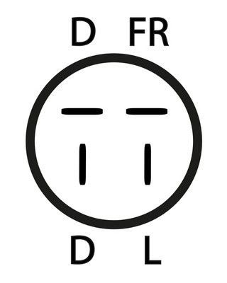 Kintamosios srovės generatorius DRI 222130702