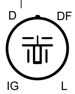 Kintamosios srovės generatorius DRI 222132602