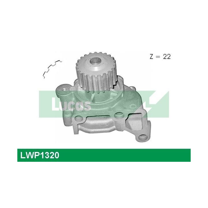 Vandens siurblys, variklio aušinimas LUCAS LWP1320