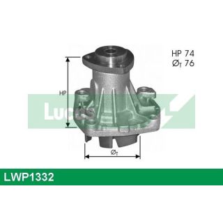 Vandens siurblys, variklio aušinimas LUCAS LWP1332