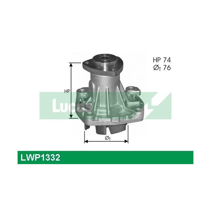 Vandens siurblys, variklio aušinimas LUCAS LWP1332