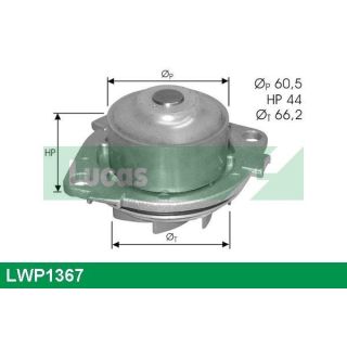 Vandens siurblys, variklio aušinimas LUCAS LWP1367