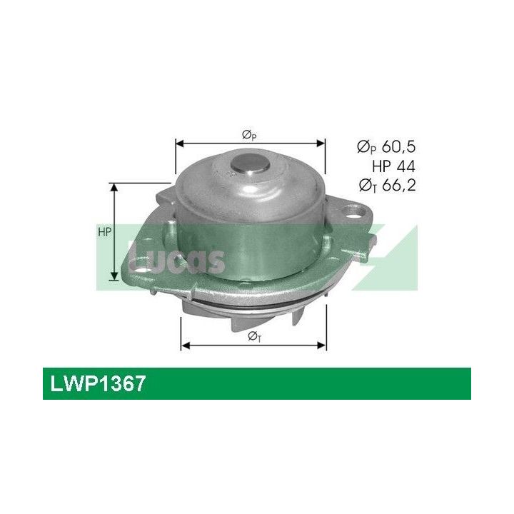 Vandens siurblys, variklio aušinimas LUCAS LWP1367
