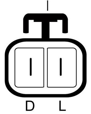 Kintamosios srovės generatorius DRI 2241941202