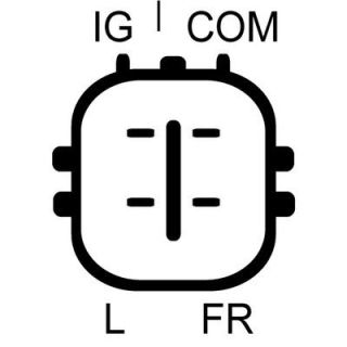 Kintamosios srovės generatorius DRI 2243451502