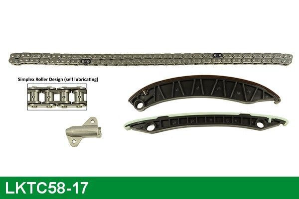 Paskirstymo grandinės komplektas LUCAS LKTC58-17