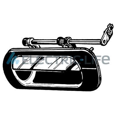 Išorinė durų rankena ELECTRIC LIFE ZR80371