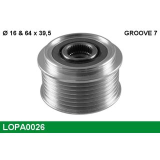 Laisvos eigos sankaba, kint. sr. generatorius LUCAS LOPA0026