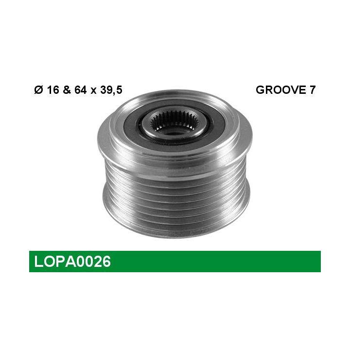 Laisvos eigos sankaba, kint. sr. generatorius LUCAS LOPA0026