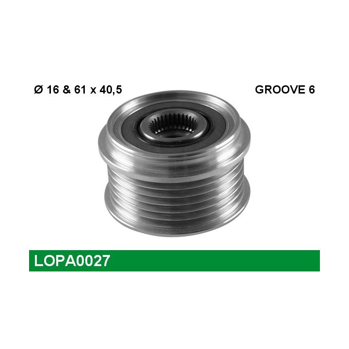 Laisvos eigos sankaba, kint. sr. generatorius LUCAS LOPA0027