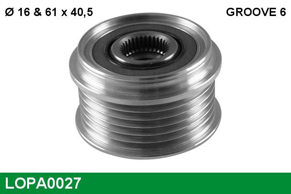 Laisvos eigos sankaba, kint. sr. generatorius LUCAS LOPA0027