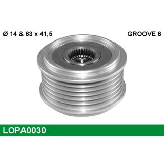 Laisvos eigos sankaba, kint. sr. generatorius LUCAS LOPA0030