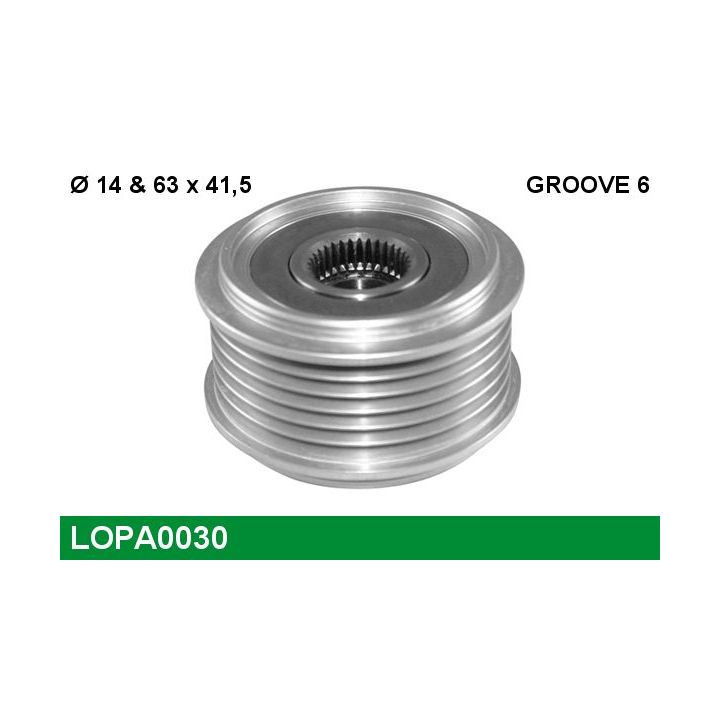 Laisvos eigos sankaba, kint. sr. generatorius LUCAS LOPA0030