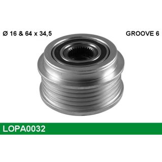 Laisvos eigos sankaba, kint. sr. generatorius LUCAS LOPA0032