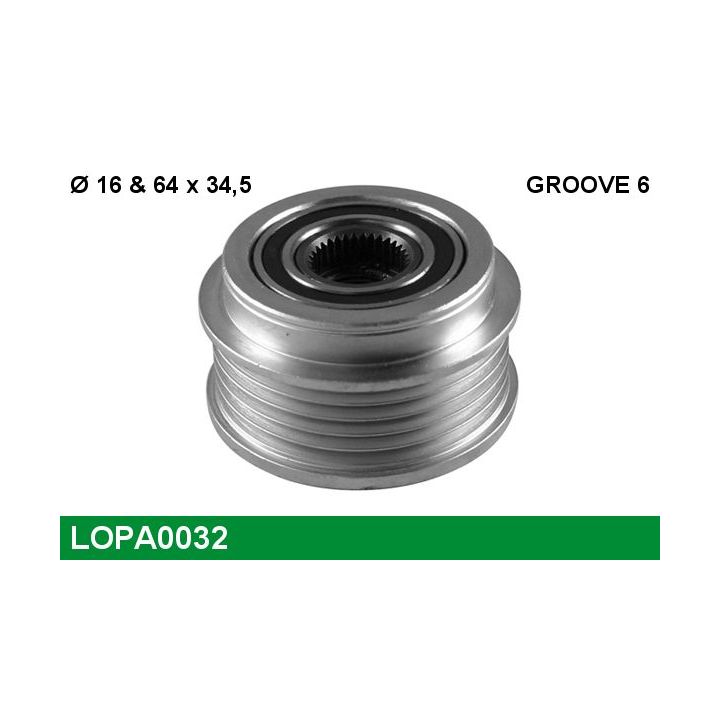 Laisvos eigos sankaba, kint. sr. generatorius LUCAS LOPA0032