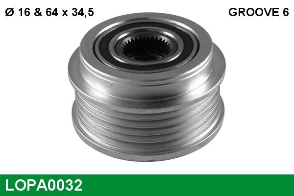 Laisvos eigos sankaba, kint. sr. generatorius LUCAS LOPA0032