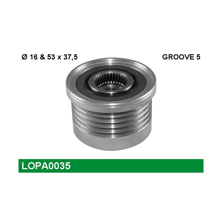 Laisvos eigos sankaba, kint. sr. generatorius LUCAS LOPA0035