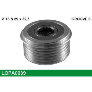 Laisvos eigos sankaba, kint. sr. generatorius LUCAS LOPA0039