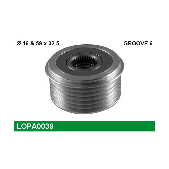 Laisvos eigos sankaba, kint. sr. generatorius LUCAS LOPA0039